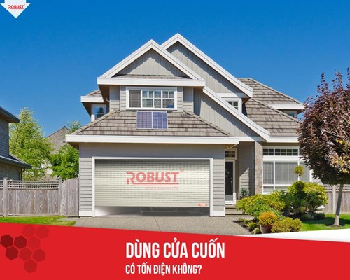 Dùng cửa cuốn có tốn điện không? Bí quyết tiết kiệm điện cửa cuốn hiệu quả