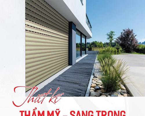 Tiết lộ dòng cửa cuốn vừa túi tiền, vừa giữ an toàn tuyệt đối đón Tết.