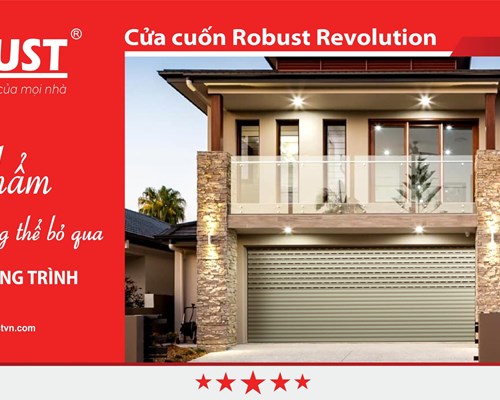 Cửa cuốn Robust: Giải pháp bảo vệ ngôi nhà tối ưu, chất lượng bền bỉ từ BossGroup