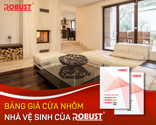 Bảng báo giá cửa nhôm nhà vệ sinh của Robust