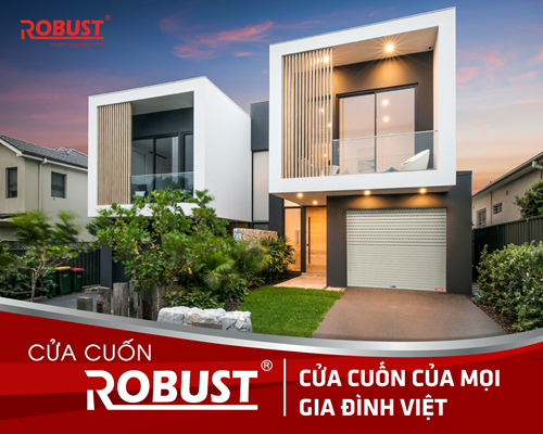 Cửa cuốn Robust: Hơn cả bảo vệ, là sự an tâm cho mọi gia đình