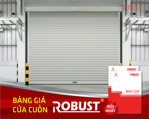 Bảng giá cửa cuốn Robust mới nhất hiện nay