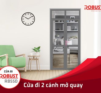 Cửa đi mở quay Robust RB55D