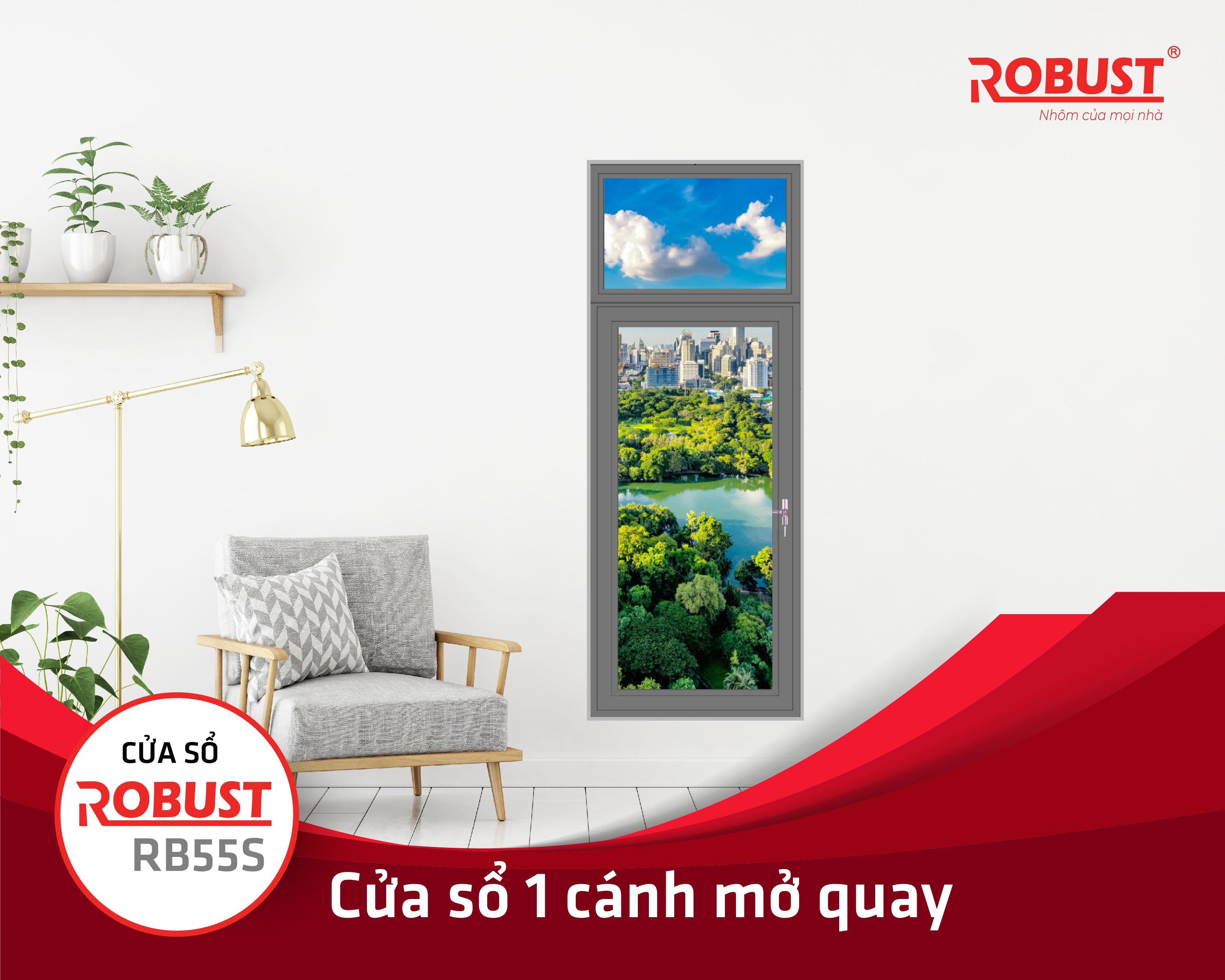 Cửa sổ mở quay RB.V-55S Robust